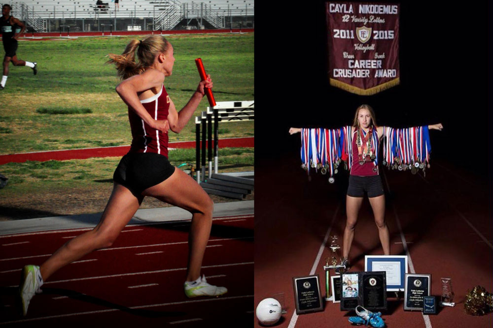 Cayla Nickodemus, FL/LSU – Faith Lutheran’s most decorated athlete