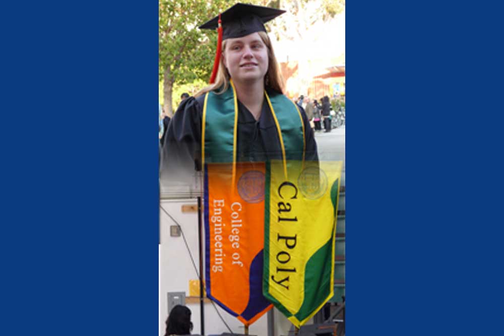 Ashley Threlfall 2011 Cal Poly Graduate