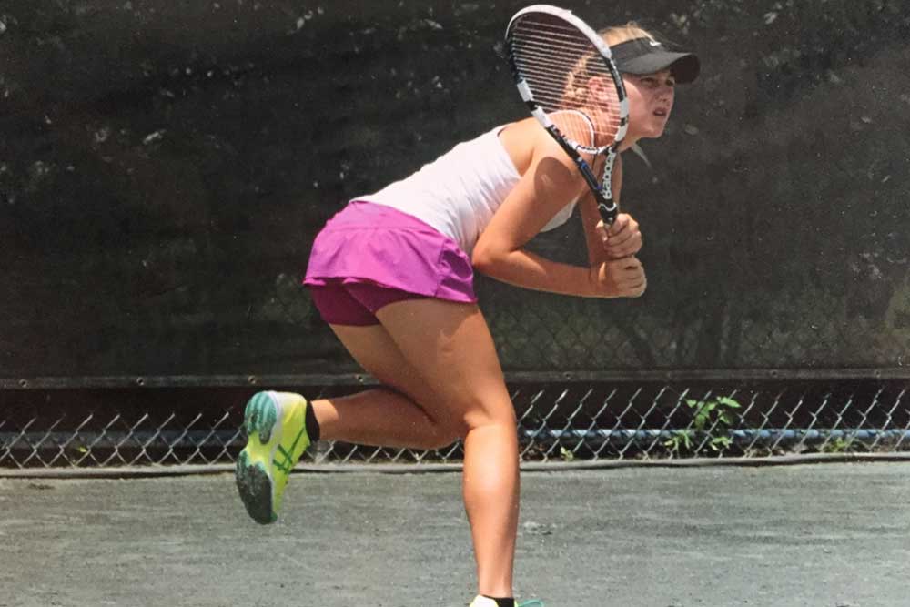 Sophie Henderson – three consecutive state doubles championships (with sister Chloe)